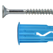 Дюбель Multi универсальный 8x32 с шурупом 4,5x40 Дюбель Multi универсальный 8x32 с шурупом 4,5x40