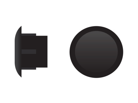 ЗАГЛУШКА D 10мм (черный)