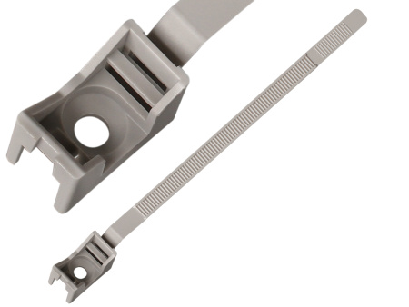 Комплект ремешок для труб и кабеля PRNT 16-32 серый (30 шт.)