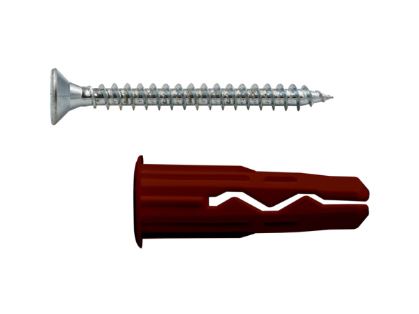 Дюбель Multi универсальный 5x20 с шурупом 3,5x25 (150 шт.) Дюбель Multi универсальный 5x20 с шурупом 3,5x25 (150 шт.)